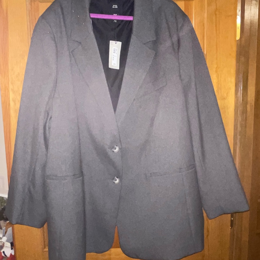 River Island Charcoal SUIT